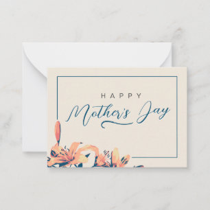 Personalisierte Foto-Karte der Mutter am Muttertag Mitteilungskarte