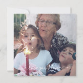 Personalisierte Foto-Karte für Nana Karte (Rückseite)