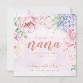 Personalisierte Foto-Karte für Nana Karte (Vorderseite)