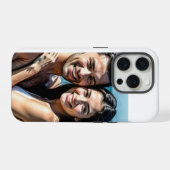 PERSONALISIERTE FOTO-MONOGRAMM Case-Mate iPhone-Hü iPhone Hülle (Rückseite (Horizontal))