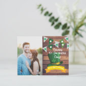 Personalisierte Foto-Postkarten | St. Patricks Day Postkarte (Stehend Vorderseite)