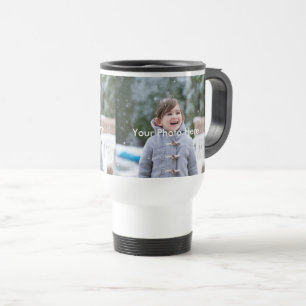 Personalisierte Foto-Reise/Pendler-Tasse Reisebecher