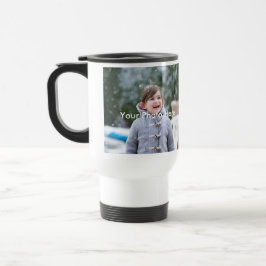 Personalisierte Foto-Reise/Pendler-Tasse Reisebecher