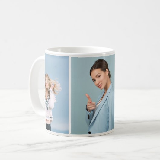 Personalisierte Foto-Tasse - Erstellen Sie Ihre ei Kaffeetasse (Vorderseite Links)