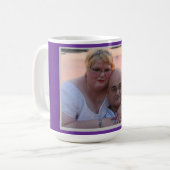 Personalisierte Foto-Tasse für jedermann Kaffeetasse (Vorderseite Links)
