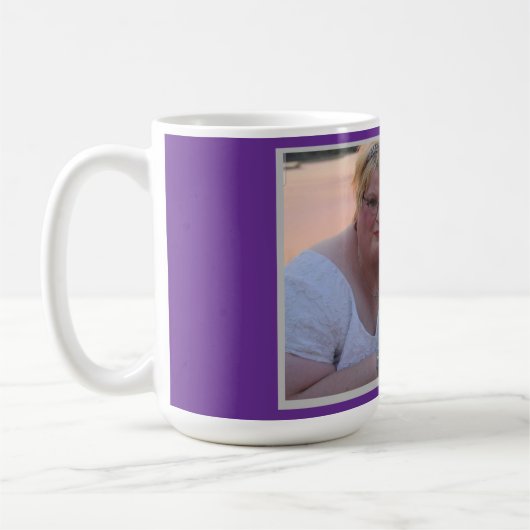 Personalisierte Foto-Tasse für jedermann Kaffeetasse (Links)