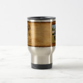 Personalisierte Foto-Tasse mit Initialen Reisebecher (Mittel)