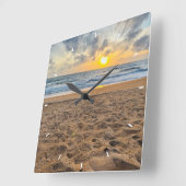 Personalisierte Foto-Uhr für benutzerdefinierte Se Quadratische Wanduhr (Winkel)