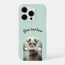 Personalisierte Foto- und Text-iPhone-Hülle Slim