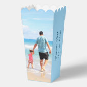 Personalisierte Foto- und Textblöcke Geschenkschachtel (Rückseite)