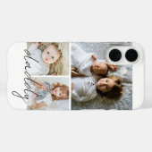 Personalisierte Foto- und Textfotografie Case-Mate iPhone Hülle (Rückseite (Horizontal))