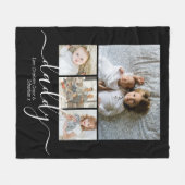 Personalisierte Foto- und Textfotografie Fleecedecke (Vorderseite (Horizontal))
