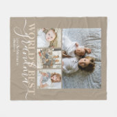 Personalisierte Foto- und Textfotografie Fleecedecke (Vorderseite (Horizontal))