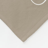 Personalisierte Foto- und Textfotografie Fleecedecke (Ecke)