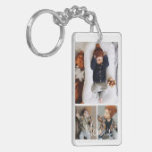 Personalisierte Foto- und Textfotografie Schlüsselanhänger (Vorderseite links)