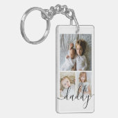 Personalisierte Foto- und Textfotografie Schlüsselanhänger (Vorderseite links)