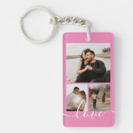 Personalisierte Foto- und Textfotografie Schlüsselanhänger