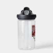 Personalisierte Foto- und Textkids Trinkflasche (Vorne)