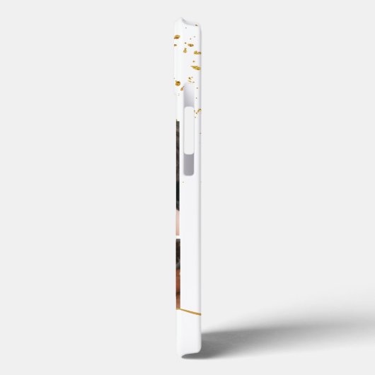 Personalisierte Foto- und Textmitarbeiterfreunde Case-Mate iPhone Hülle (Rückseite / Links)