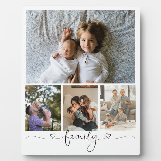 Personalisierte Foto- und Textsammlung Fotoplatte (Vorderseite)