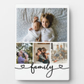 Personalisierte Foto- und Textsammlung Fotoplatte (Vorderseite)