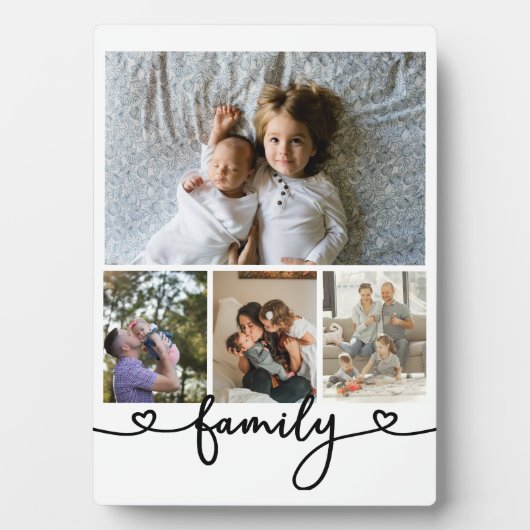 Personalisierte Foto- und Textsammlung Fotoplatte (Vorderseite)