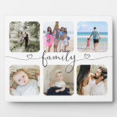 Personalisierte Foto- und Textsammlung Fotoplatte (Vorderseite)