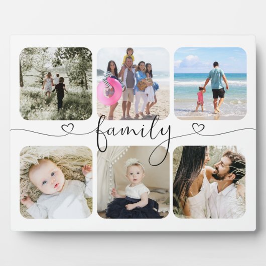 Personalisierte Foto- und Textsammlung Fotoplatte (Vorderseite)