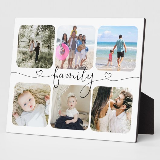 Personalisierte Foto- und Textsammlung Fotoplatte (Seite)