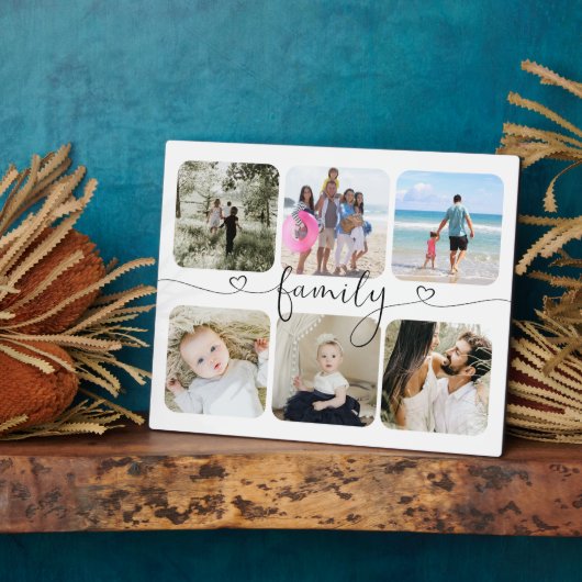 Personalisierte Foto- und Textsammlung Fotoplatte (Seite)