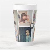 Personalisierte Foto- und Textsammlung Milchtasse (Vorderseite)