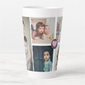 Personalisierte Foto- und Textsammlung Milchtasse (Vorderseite)