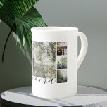 Personalisierte Foto- und Textsammlung Porzellantasse<br><div class="desc">Machen Sie eine Personalisierte China Foto Keepake  Tasse von Ricaso - fügen Sie Ihre eigenen Fotos und Text - Foto sammeln Sake Geschenke</div>