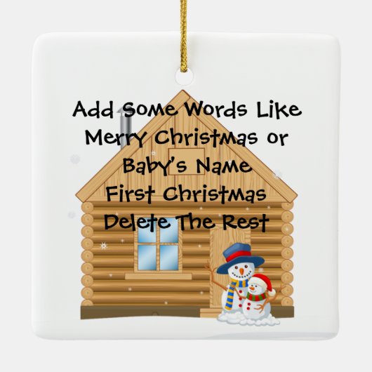 Personalisierte Foto-Verzierung des Babys Keramikornament (Rückseite)