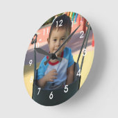 Personalisierte Foto-Wand-Uhr Runde Wanduhr (Winkel)