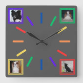 Personalisierte Foto Wanduhr (Vorderseite)