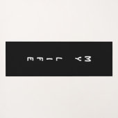 Personalisierte Foto Yogamatte (Rückseite (Horizontal))