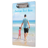 Personalisierte Foto-Zwischenablage mit benutzerde Klemmbrett (Links)