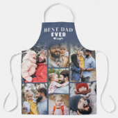 Personalisierte Fotocollage Bester Vater Schürze (Vorderseite)