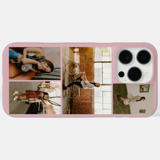 Personalisierte FotoCollage Case-Mate iPhone Hülle (Rückseite (Horizontal))