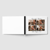 Personalisierte Fotocollage Christening Taufe Gästebuch (Voll)