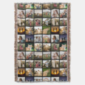 Personalisierte FotoCollage Decke (Vorderseite Vertikal)