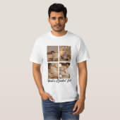 Personalisierte FotoCollage einer Familie T-Shirt (Vorne ganz)