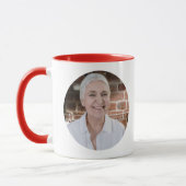 Personalisierte FotoCollage einer Familie Tasse (Links)