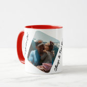 Personalisierte FotoCollage einer Familie Tasse (Vorderseite Links)