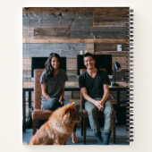 Personalisierte FotoCollage-Familie Notizblock (Rückseite)