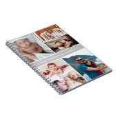 Personalisierte FotoCollage-Familie Notizblock (Rechte Seite)