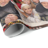 Personalisierte Fotocollage Geschenkpapier (Rolleneckpunkt)
