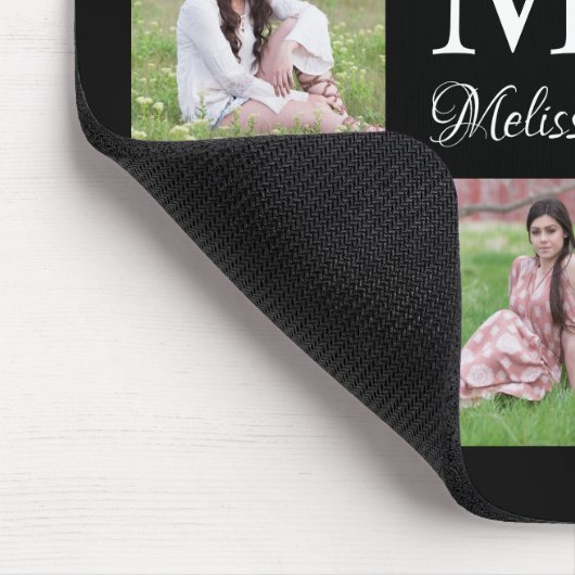 Personalisierte FotoCollage im Love Memory Mousepad (Ecke)