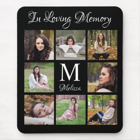 Personalisierte FotoCollage im Love Memory Mousepad (Vorne)